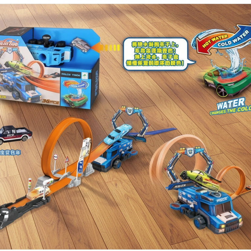 TRAIN & TRACK SET