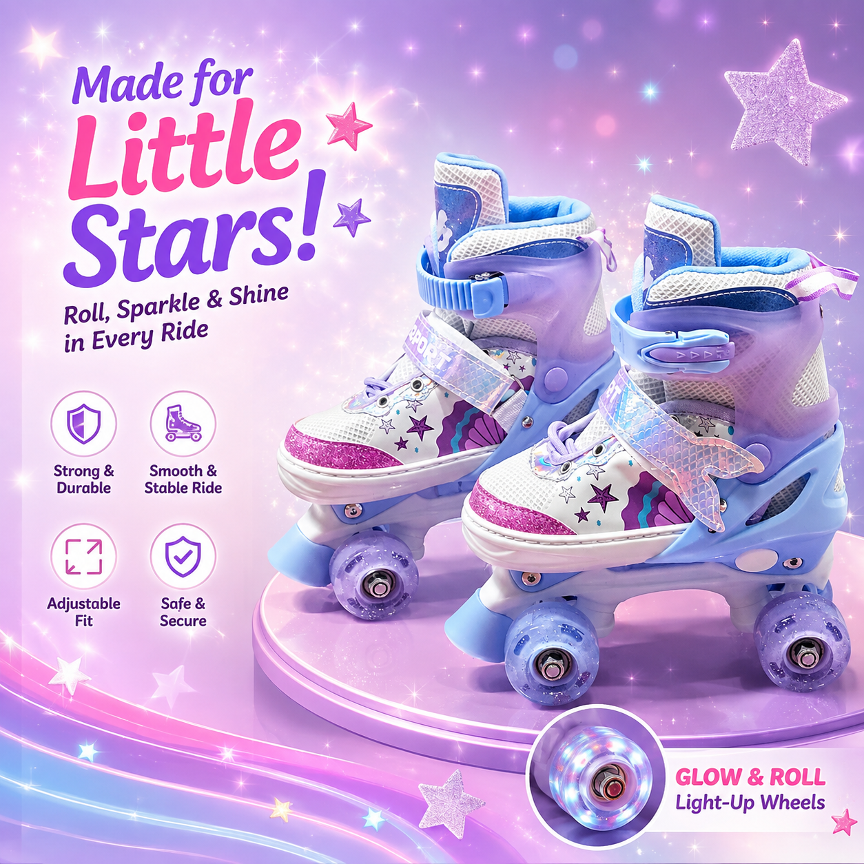 KIDS SKATE SHOES MEDIUM