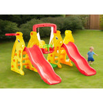 KIDS TWIN SLIDE + SWING L-112