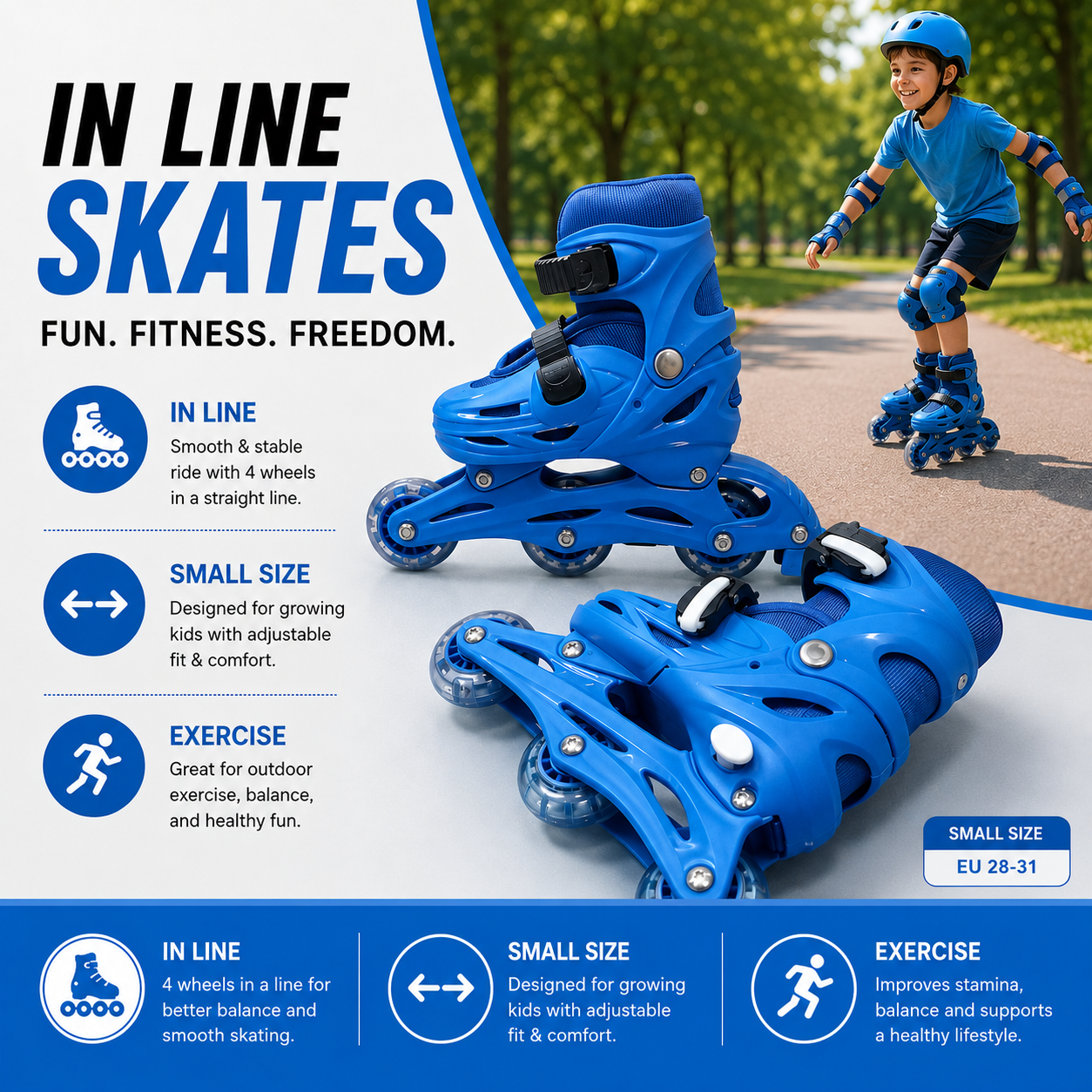 SKATE SHOES INLINE SMALL