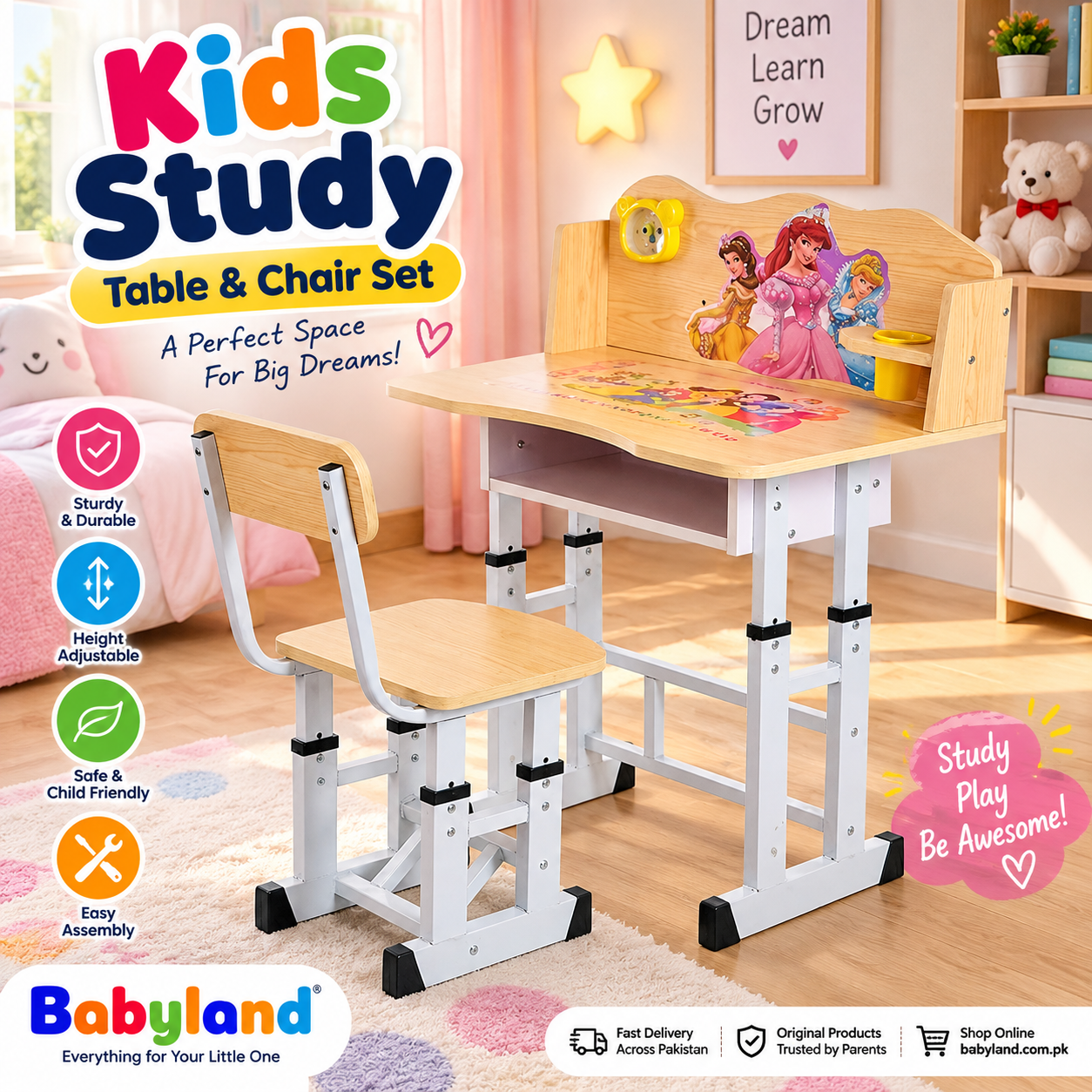 KIDS STUDY TABLE
