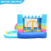 KIDS JUMPER SLIDE & POOL D-9ft.10" W-6ft.6" H-6ft