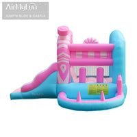KIDS JUMPER SLIDE & POOL D-12ft W-11ft H-7ft.5"