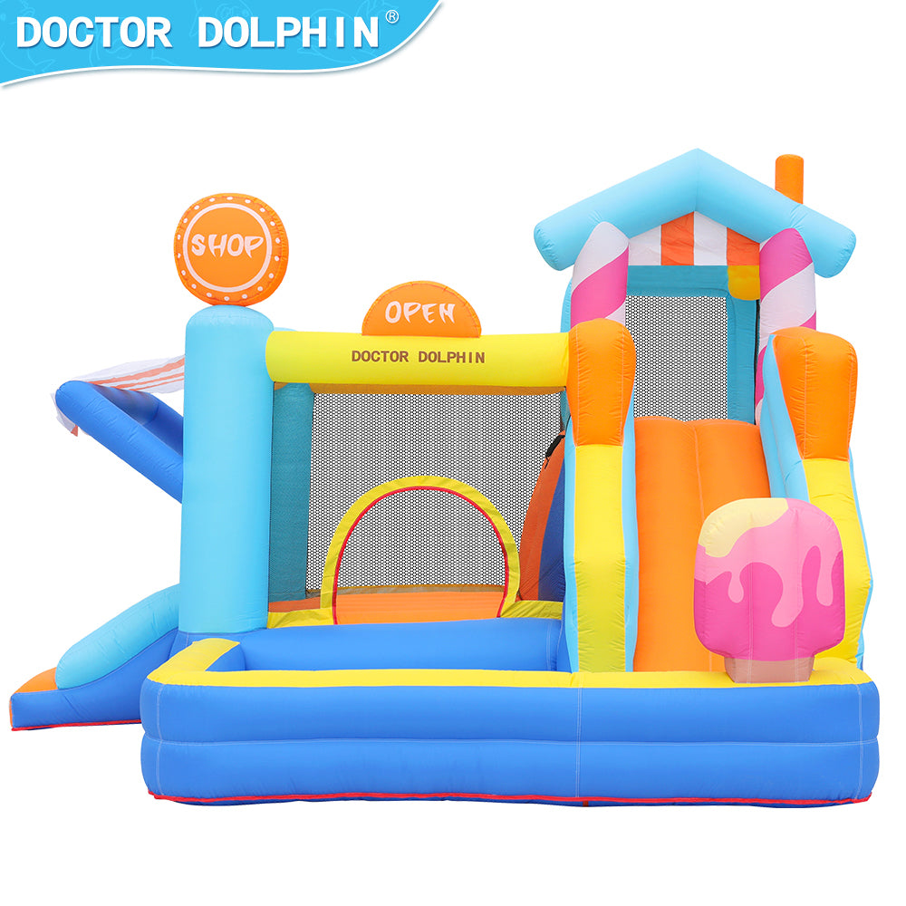 INF JUMPER  SLIDE & POOL D-11ft.3" W-10ft.6" H-7ft.8"