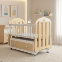 BABY COT WITH DRAWS