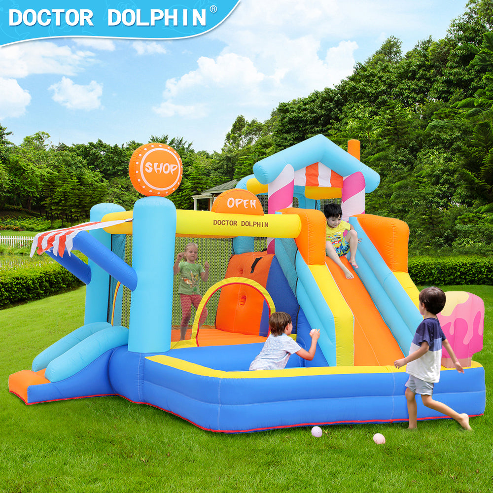 INF JUMPER  SLIDE & POOL D-11ft.3" W-10ft.6" H-7ft.8"