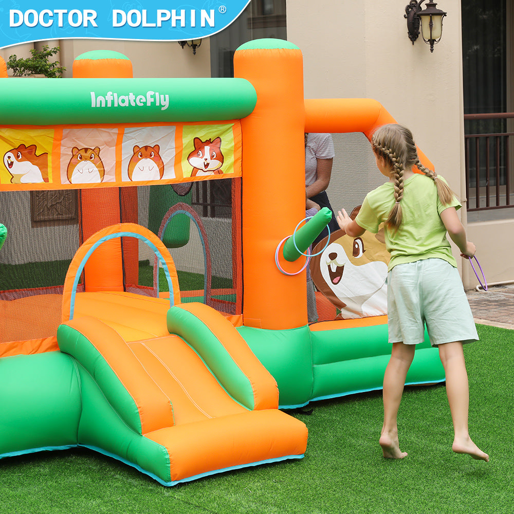 INF JUMPER SLIDE & POOL D-13ft.6" W-6ft.6" H-7ft.3"