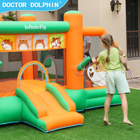 INF JUMPER SLIDE & POOL D-13ft.6" W-6ft.6" H-7ft.3"