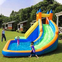 INF SLIDE & BIG POOL D-13ft.2" W-9ft.11" H-8ft.1"