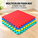 MULTICOLOR FOAM MAT