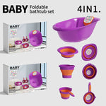 BABY BATH TUB SET 4 IN 1