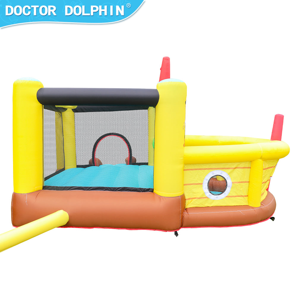 INF JUMPER SLIDE & POOL D-11ft.9" W-9ft.3" H-7ft.4"