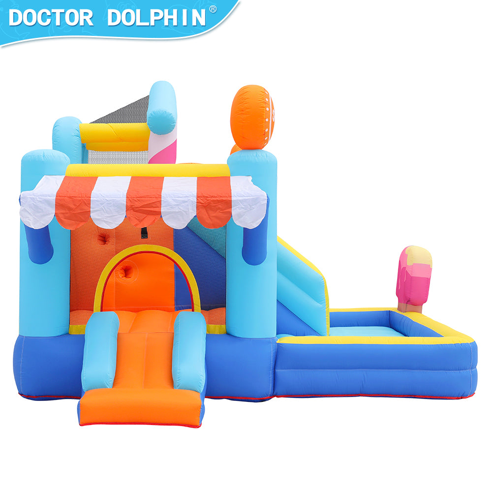 INF JUMPER  SLIDE & POOL D-11ft.3" W-10ft.6" H-7ft.8"