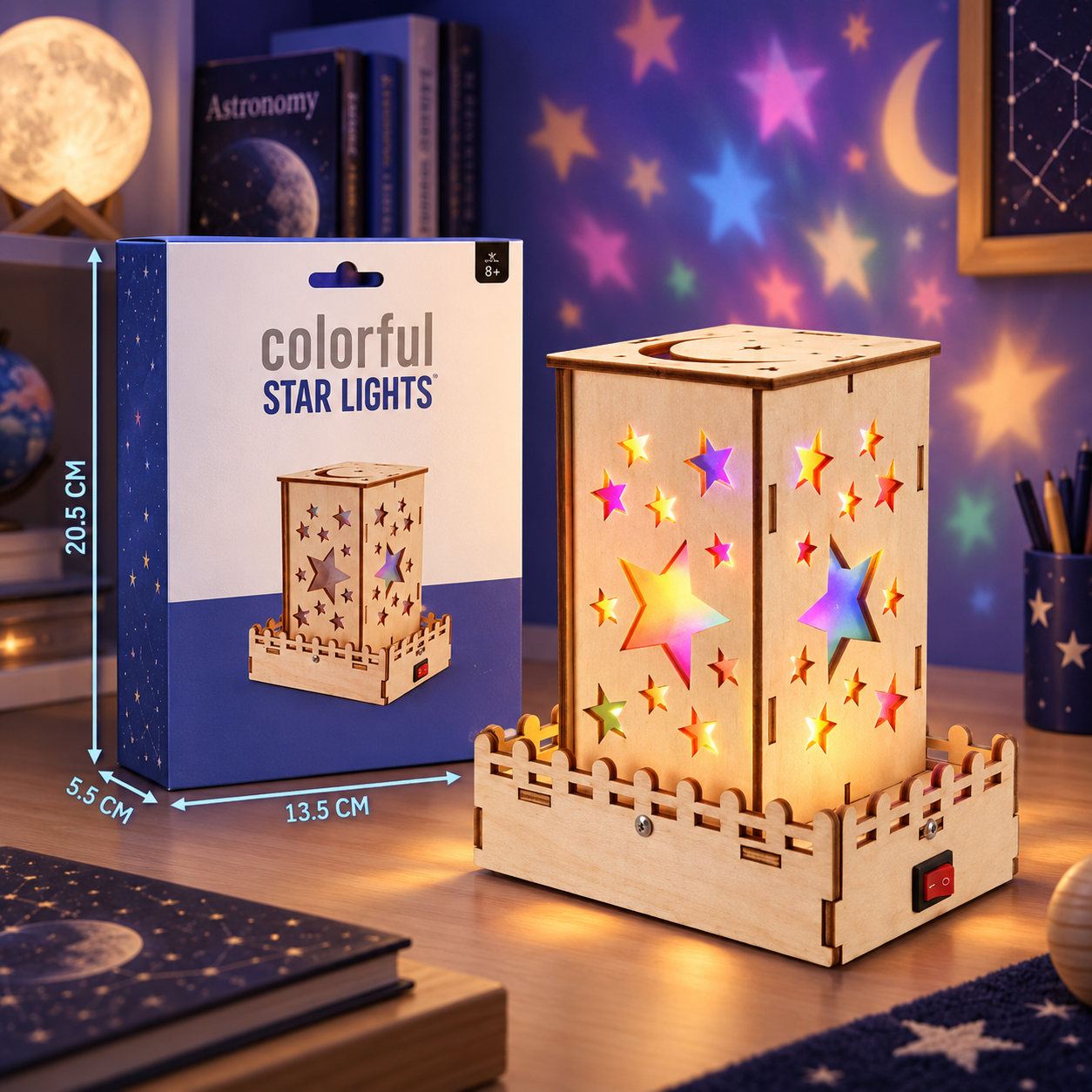 DIY STEM Colorful Star Light