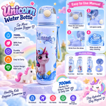 BOTTLE PLASTIC UNICORN -700ML
