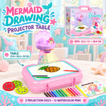 MERMAID DRAWING PROJECTOR TABLE