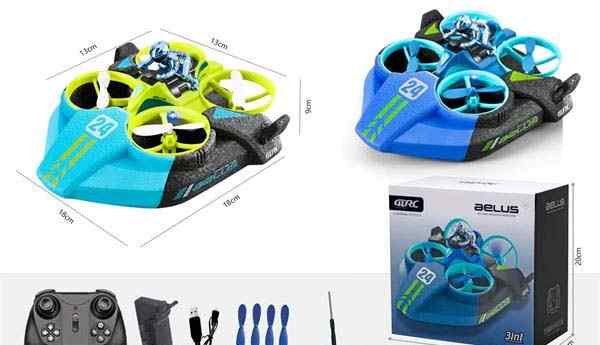 REMOTE CONTROL FOUR-AX FLYING CAR