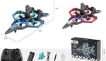 FOUR-AXIS SPRAY FIGHTER JET TOY