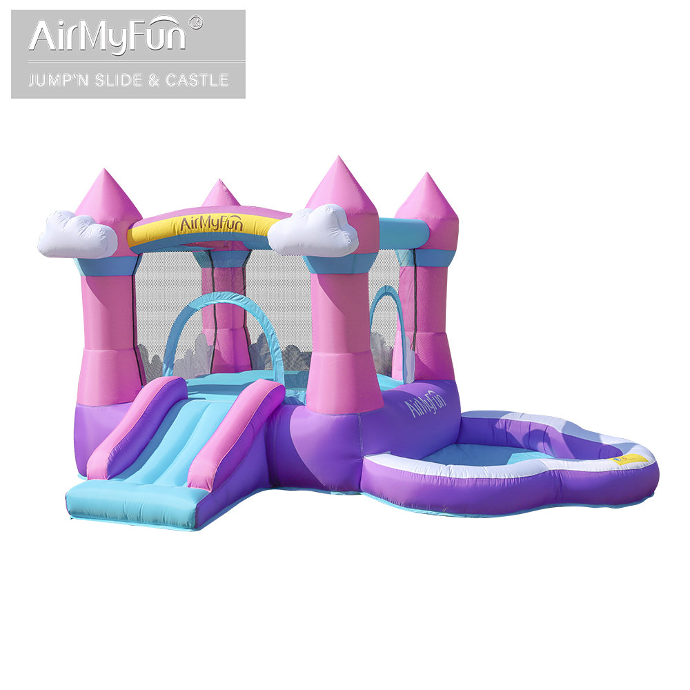 INF JUMPER SLIDE & POOL D-10ft.4" W-8ft.10" H-5ft.10"