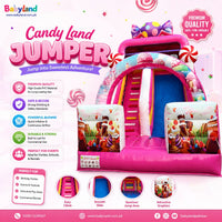 KIDS INFLATABLE SLIDE 5.5*3.33m