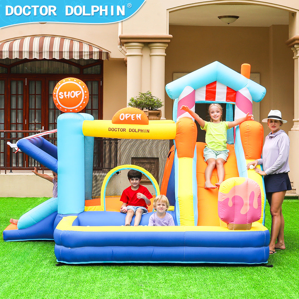 INF JUMPER  SLIDE & POOL D-11ft.3" W-10ft.6" H-7ft.8"