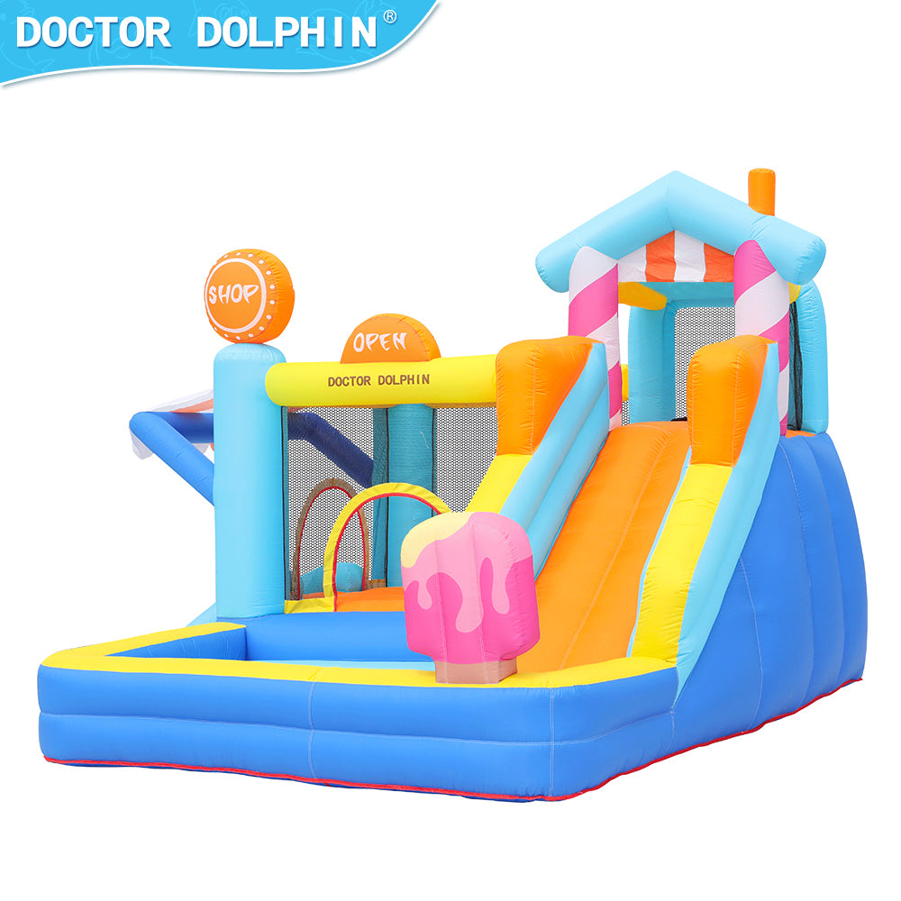 INF JUMPER  SLIDE & POOL D-11ft.3" W-10ft.6" H-7ft.8"