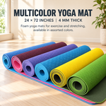 MULTICOLOR YOGA MAT