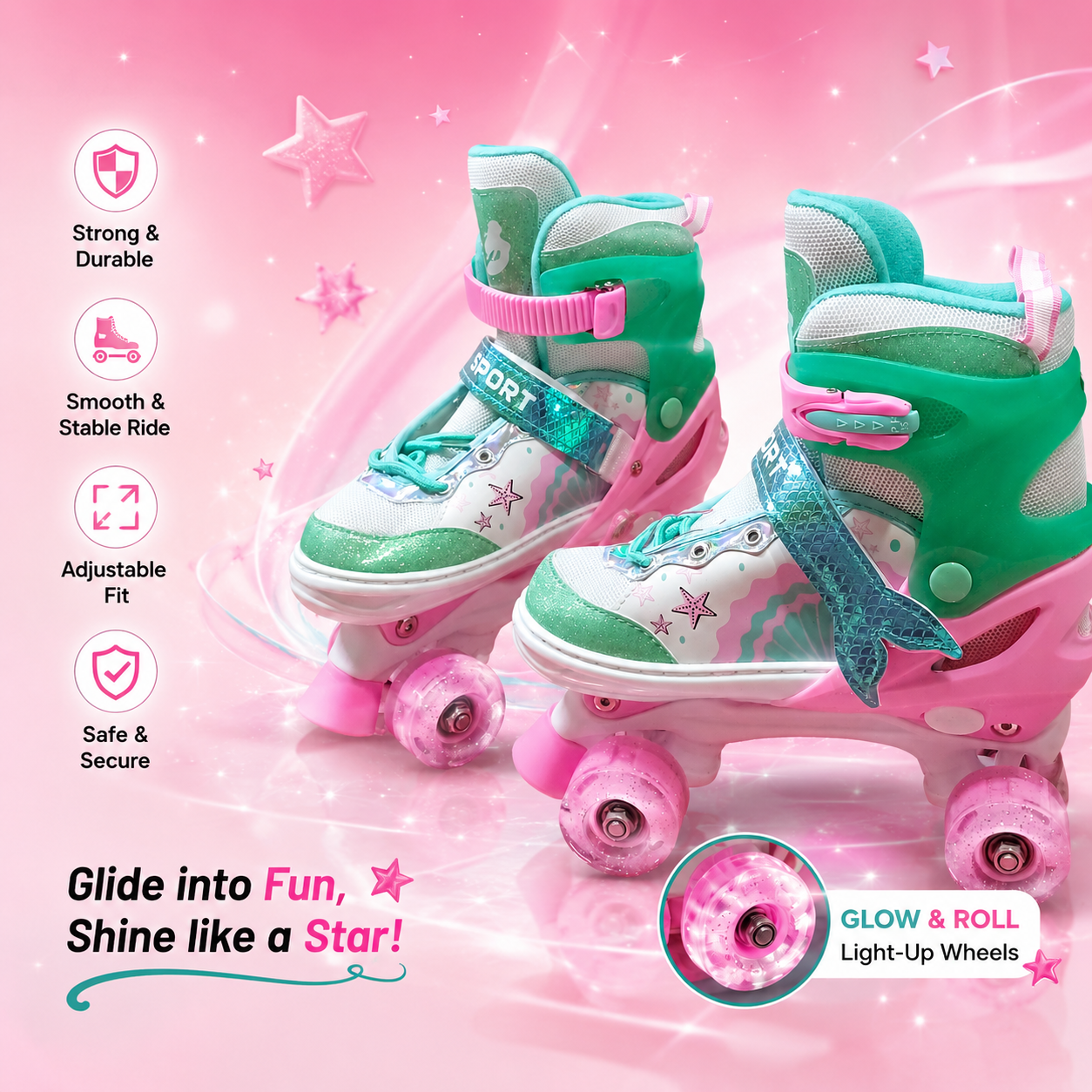KIDS SKATE SHOES LARGE