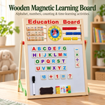 Wooden Magnetic Learning Board