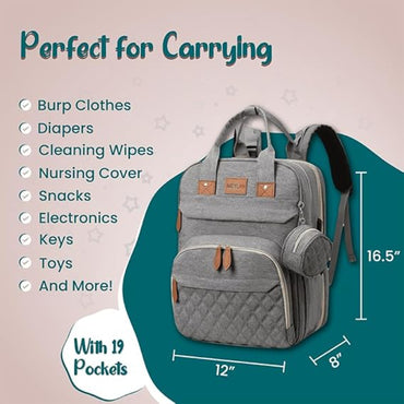 BABY BAG & BED 2 IN 1