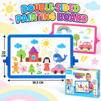 DOUBLE-SIDED PAINTING BOARD FOR KIDS