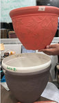 FLOWER POT BIG SIZE MIX COLOURS