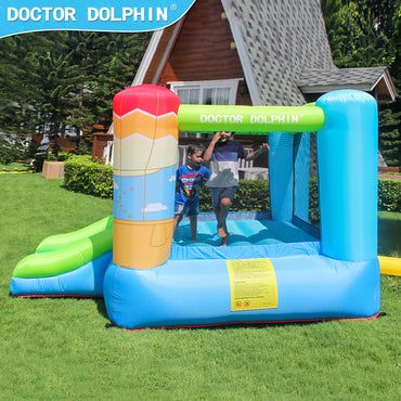 KIDS JUMPER & SLIDE RAINBOW D-8ft.10