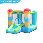 KIDS JUMPER & SLIDE RAINBOW D-8ft.10