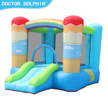 KIDS JUMPER & SLIDE RAINBOW D-8ft.10