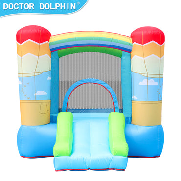 KIDS JUMPER & SLIDE RAINBOW D-8ft.10