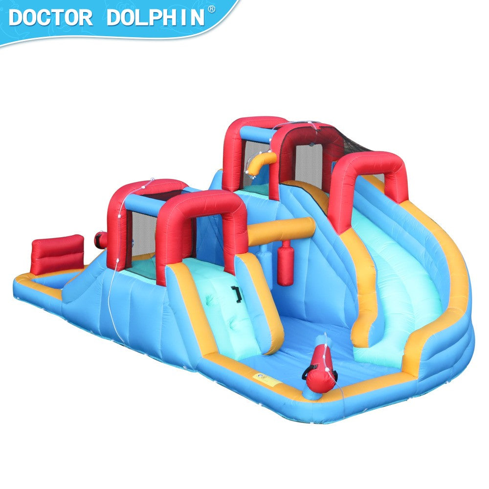 INF JUMPING 2 SLIDE & POOL D-15ft.11" W-10ft.3" H-6ft.8"
