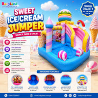 KIDS INFLATABLE SLIDE 4.5*4*3.75m