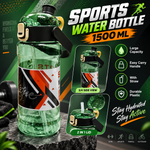 PLASTIC WATER BOTTLE 1500ML SPORTS