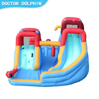 INF JUMPING 2 SLIDE & POOL D-15ft.11" W-10ft.3" H-6ft.8"