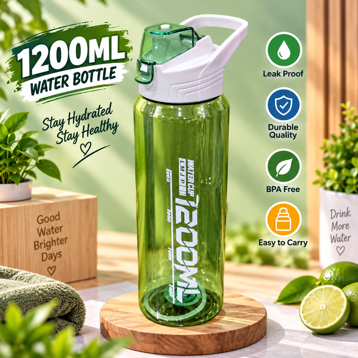 WATER BOTTLE 1200ML
