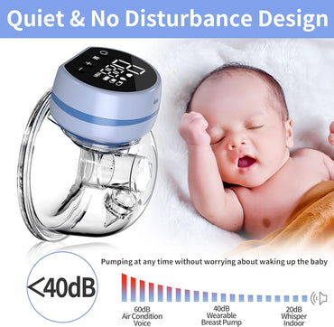 TOVVILD Wearable Breast Pump Hands Free - ELECTRIC
