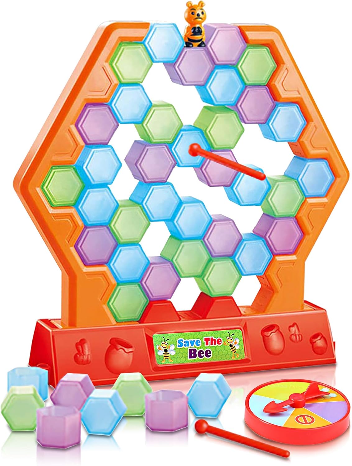 The Bee Game for Kids - Interactive Stacking and Tumbling Toy