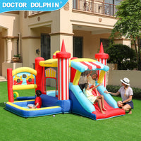 INF JUMPER SLIDE & POOL D-10ft.3" W-10ft.3" H-7ft.9"