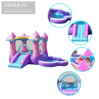 INF JUMPER SLIDE & POOL D-10ft.4" W-8ft.10" H-5ft.10"