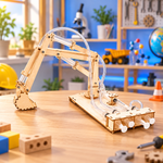 DIY BUILD & DISCOVER  HYDRAULIC POWER TOY