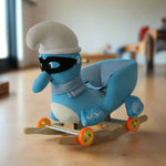 KIDS ROCKING HORSE SMURF RH-7243