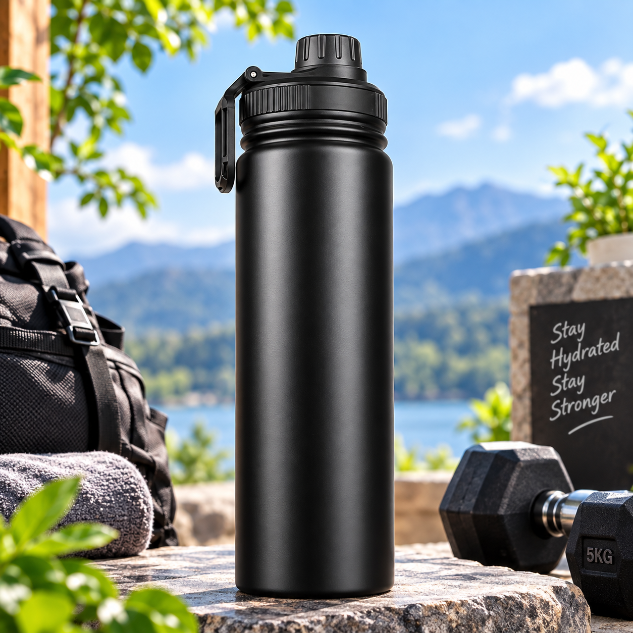 WATER BOTTEL SS 1L