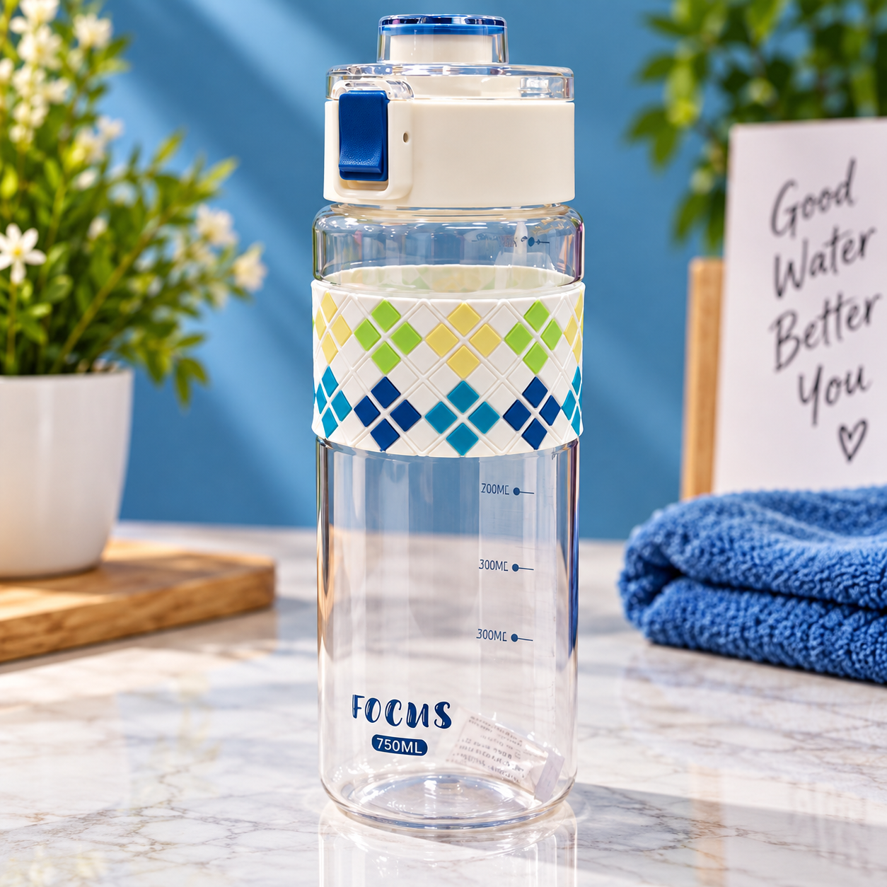 WATER BOTTEL FOCUS 750ML