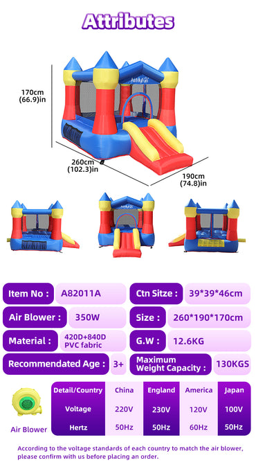 INF JUMPING &  SLIDE D-8ft.6